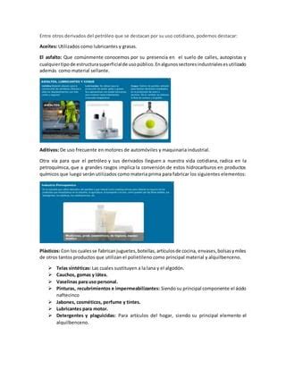 Derivados De Petroleo Pdf