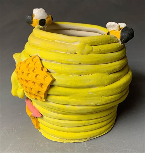 Coil Pot From My Intro Class R Ceramics