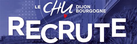 Emploi Chu Dijon Technicienne Technicien De Maintenance En