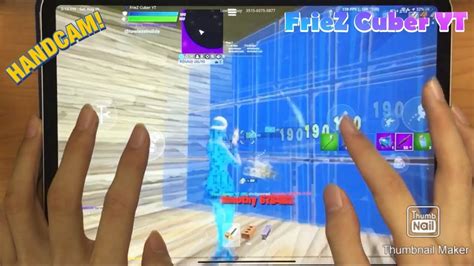 Fortnite Mobile 6 Finger Claw HANDCAM IPad Pro 2020 YouTube