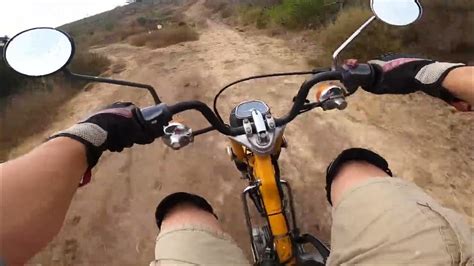 Trail Riding On A Honda Ct90 Youtube