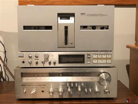 Akai GX 77 Reel To Reel Akai AA 1150 Stereo Receiver Great Condition