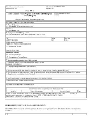 Fillable Online Transition Fcc GovFormsForm396CNOTICE Federal