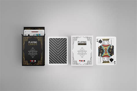 Playing Card Mockup By Pixelica21 | TheHungryJPEG