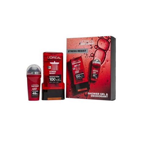 Loreal Men Expert Stress Resist Shower Gel And Deodorant Duo T Set