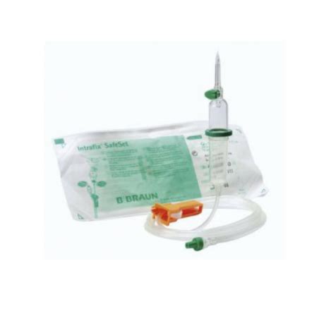 Equipo Infusion Intrafix Safe Set Ll80cm Ref4063000 Caja100uds Salunatur