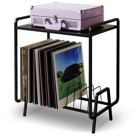 Buy Record Player Stand 120 Records Record Player Stand With Storage