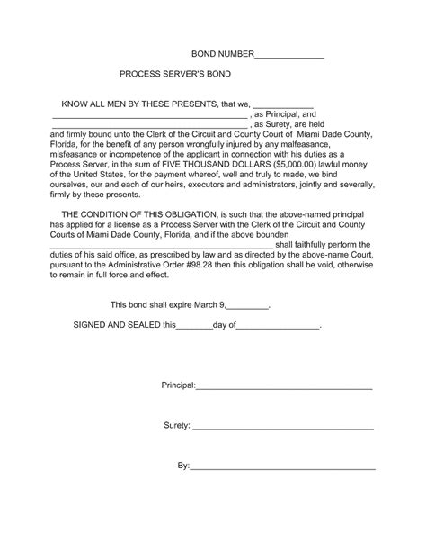 Bond List | Surety Bond Professionals