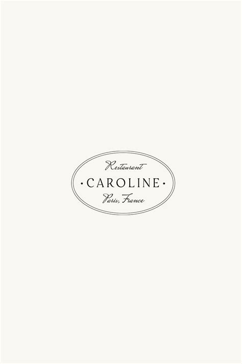 Caroline Logo Kit - 54 Fully Customizable Logos. Ready to brand your ...