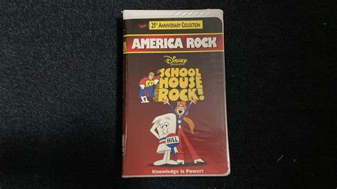 Schoolhouse Rock America Rock Vhs Review Youtube