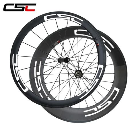 CSC Carbon Wheels Carbon Bike 23mm Width Deep Combination Front 50mm