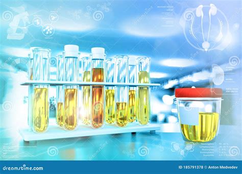 Prueba De Muestra De Orina Para Pruebas De Cetonas O Infección Del