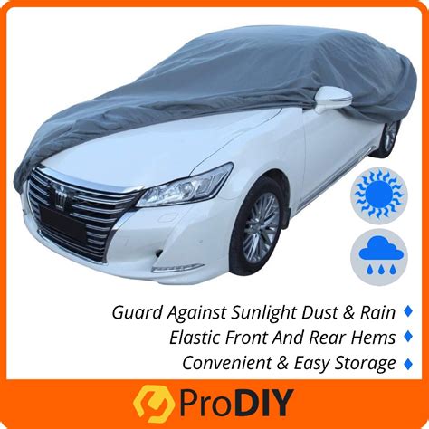 All Size Full Car Cover Waterproof Outdoor Sun Protection Dust Dirt