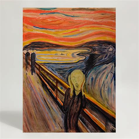 Quadro O Grito De Edvard Munch - 8