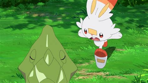 Pokemon Journeys E7 2019 Scorbunny Startled By Tcontreras32 On Deviantart