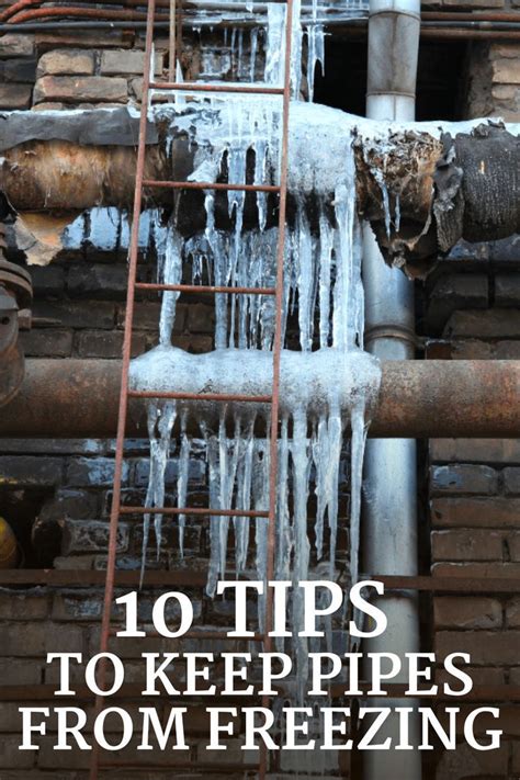 10 Tips For How To Keep Pipes From Freezing Artofit