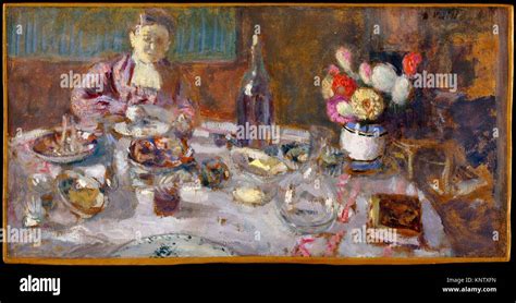 Luncheon Artist Édouard Vuillard French Cuiseaux 1868 1940 La Baule