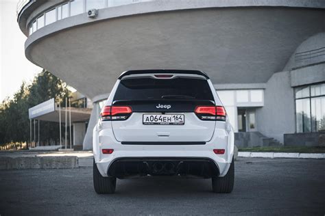 Rear Bumper With Diffuser Renegade Design For Jeep Grand Cherokee Wk