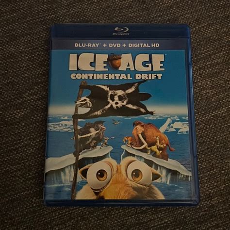 Media Ice Age Continental Drift Bluray Dvd Digital Hd Euc Poshmark