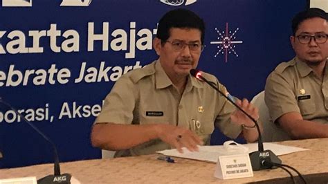 Diisukan Masuk Bursa Pj Gubernur Dki Sekda Irit Bicara Saya Cuma