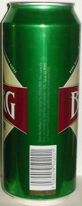 Borg Beer 500ml Norway