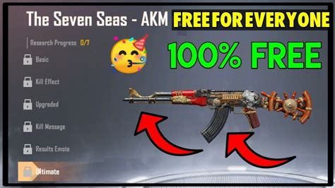 Get Free The Seven Seas Akm Skin Upgrade The Seven Seas Akm Skin For