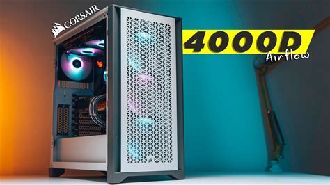 Corsair 4000d Airflow White Case Review The Nicest Case Yet Youtube