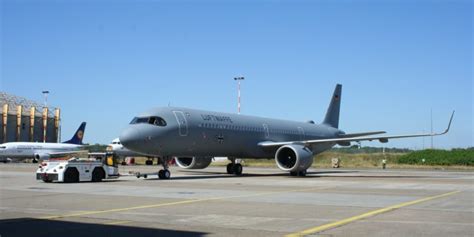 Lufwaffe recebeu segundo Airbus A321LR Neo Força Aérea