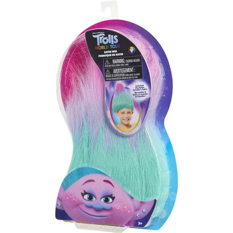 Dreamworks Trolls World Tour Troll Rific Satin Wig Toys R Us Canada