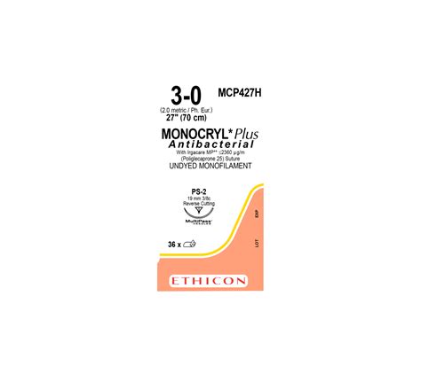 Monocryl Plus Mcp427h Total Surgery