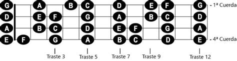 🎸 Notas Del Bajo De 4 Cuerdas Beto Foronda