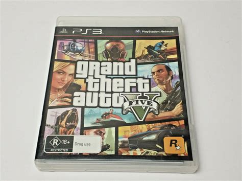 Mint Disc Playstation 3 Ps3 Grand Theft Auto GTA 5 V - Inc Manual ...