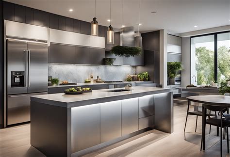 modern sleek kitchen design transforming  cooking space
