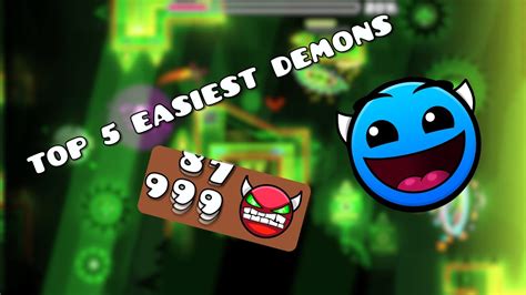 The Top Easiest Demons In Geometry Dash Shorts Youtube