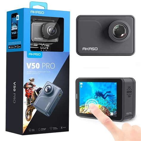 AKASO C Mara Deportiva V50 Pro Videoc Mara De Acci N Con WiFi Nativa