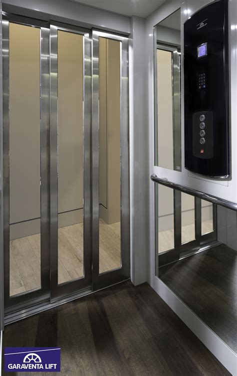 2016 Garaventa Home Elevator Cab Glass Elevator Cab Featuring Automatic Side Sliding Doors In