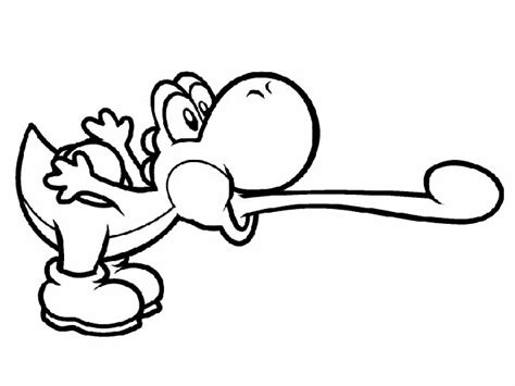 Yoshi Para Colorir - 25+ Desenhos do Yoshi para Imprimir e Colorir/Pintar