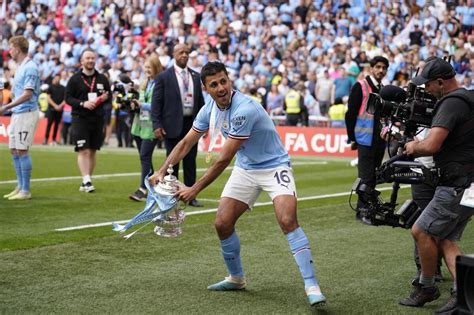 Man City Beats Man United 2 1 In Fa Cup Final To Complete Second Leg Of Treble Bid Ap News