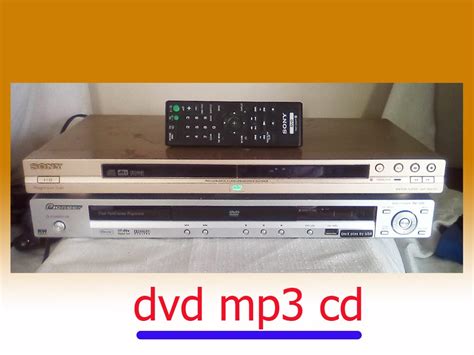 ขายเครื่องเล่น Mp3 Dvd Cd Pioneer กับ Sony ขายเครื่องเล่น Mp3 Dvd Cd