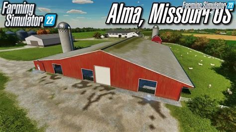 Alma, Missouri US Map v1.0.0.5 for FS22 | Map By Celobuki - 2024