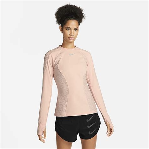 Femmes Dri Fit Adv Running Maillots Manches Longues Nike Be