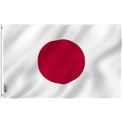 Fly Breeze Japan Flag 3x5 Foot - Anley Flags