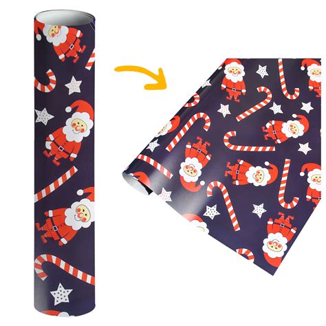 Wendoximz Single Sided Christmas Wrapping Paper 75cmx51cm Sheet