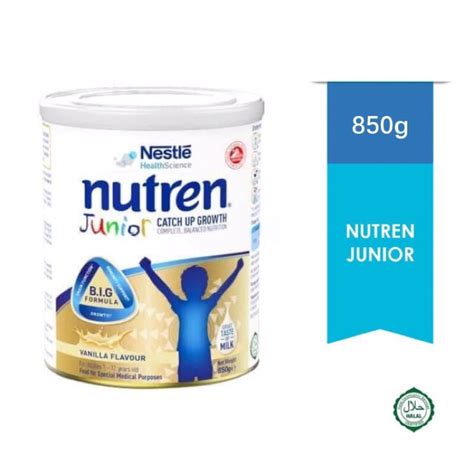 Nestle Nutren Junior Complete Nutrition Milk Powder 850g Exp 03