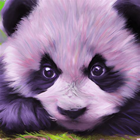 Cute Adorable Baby Panda Bear Creative Fabrica