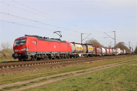 DB Cargo 193 356 3 Containerzug Waghäusel DB Cargo 193 35 Flickr