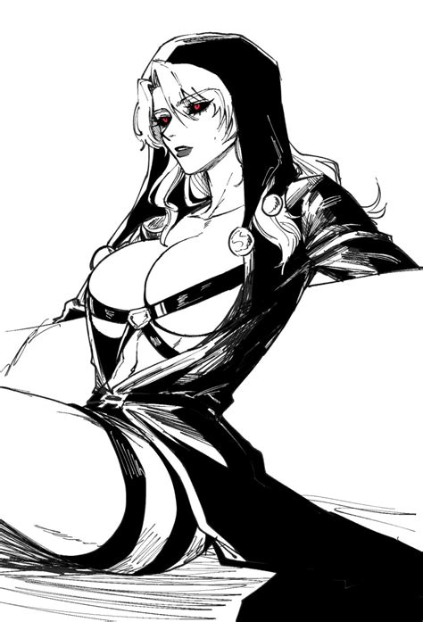 Rule 34 Black Sclera Breasts Female Human Jojo S Bizarre Adventure Red Eyes Risotto Nero Rule