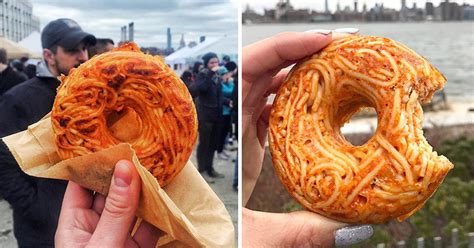 Spaghetti Donuts Are The Latest Frankenfood Obsession 9gag