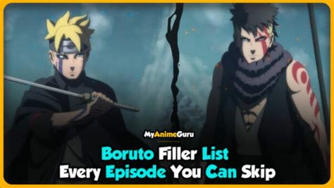 Eps Filler Boruto - Episodes Filler Boruto | Boruto Tous Les Épisode – SYYTSN