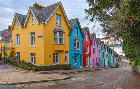 Deck Of Cards Houses Photo Spot Cobh